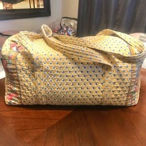 Vintage Vera Bradley Elizabeth XL Duffle Bag